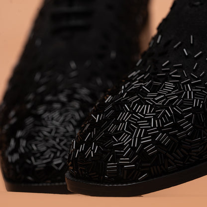 Crystel Black Lace - Up