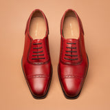 Classic Red Lace - Up