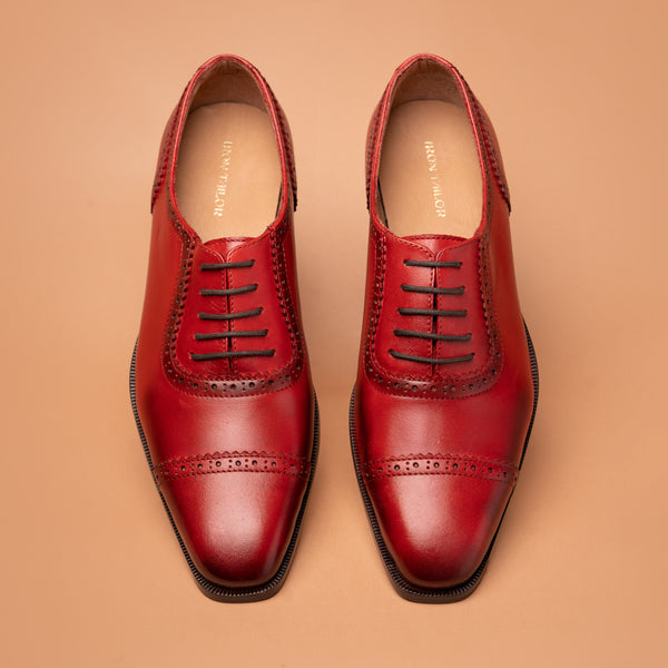 Classic Red Lace - Up