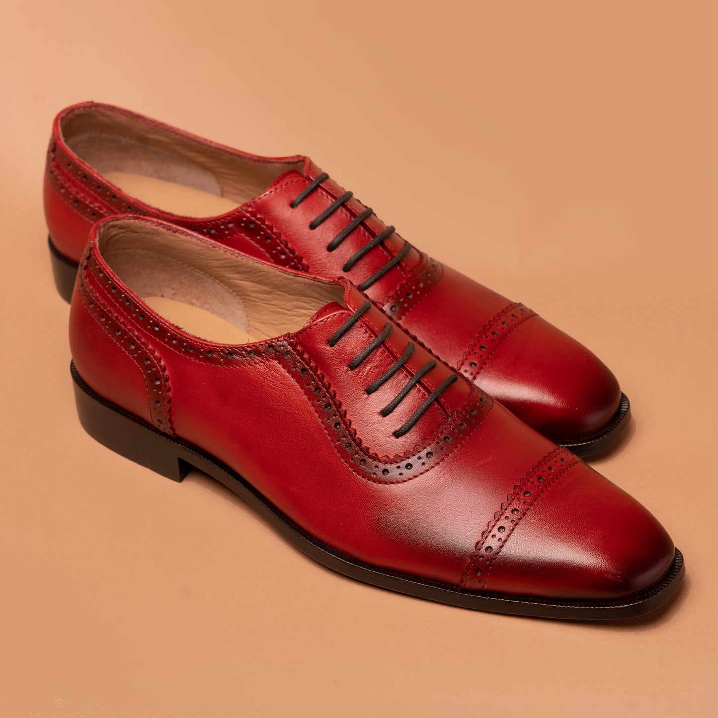 Classic Red Lace - Up