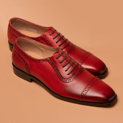 Classic Red Lace - Up