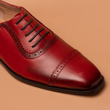 Classic Red Lace - Up