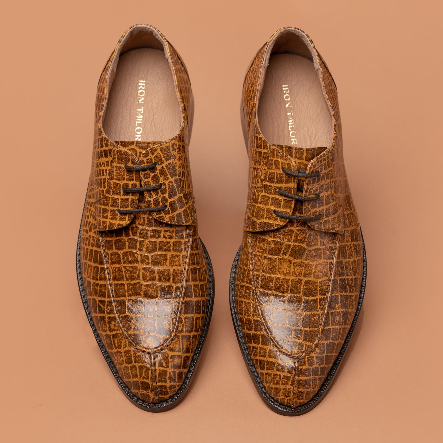 Golden Cross Lace Up