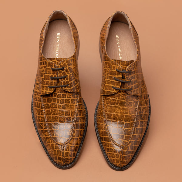 Golden Cross Lace Up