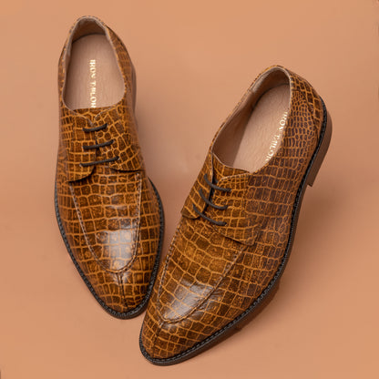 Golden Cross Lace Up