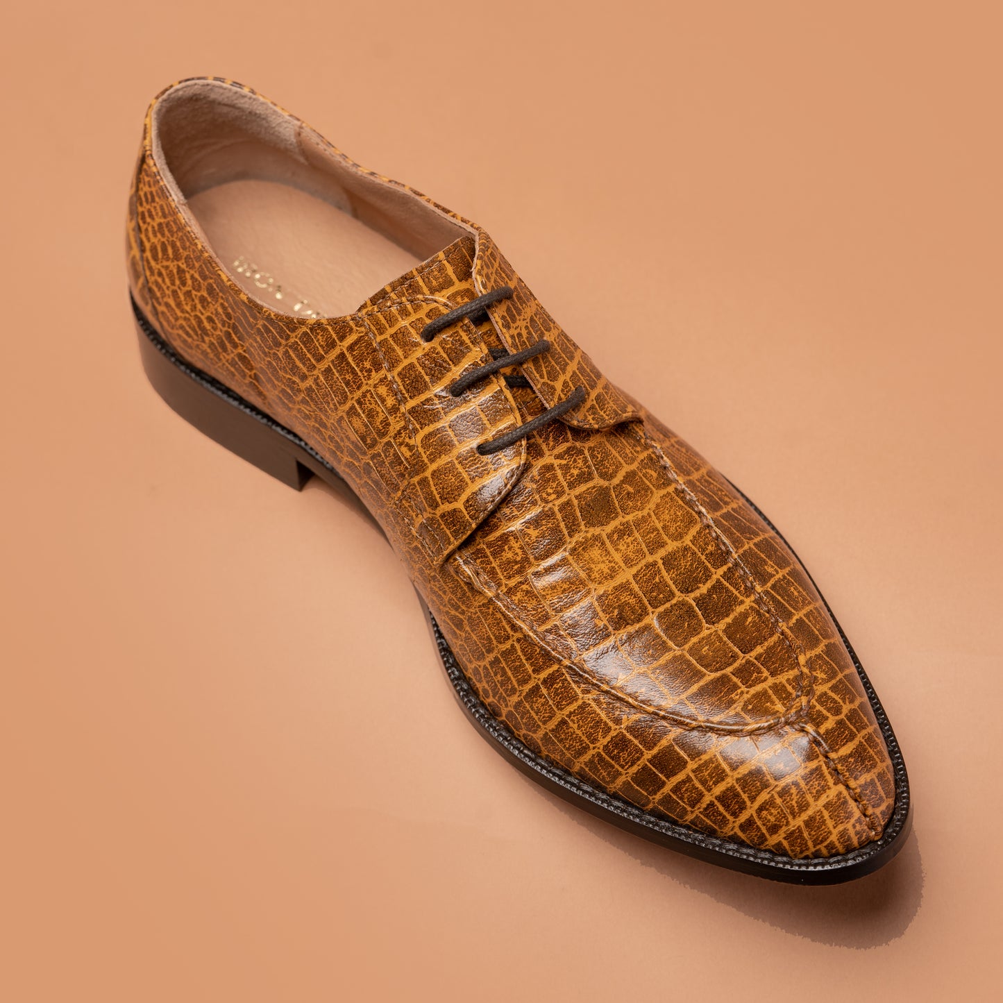 Golden Cross Lace Up