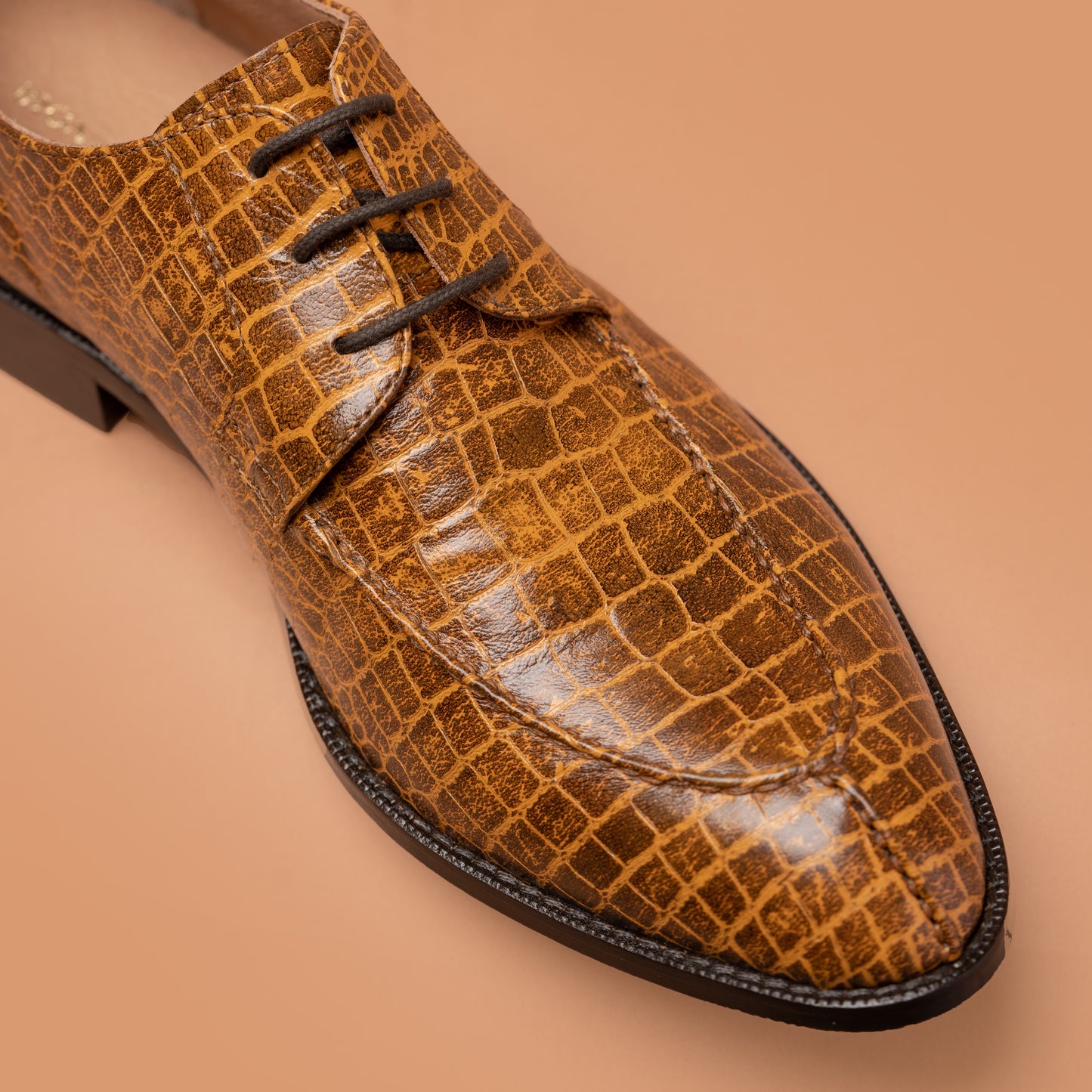 Golden Cross Lace Up