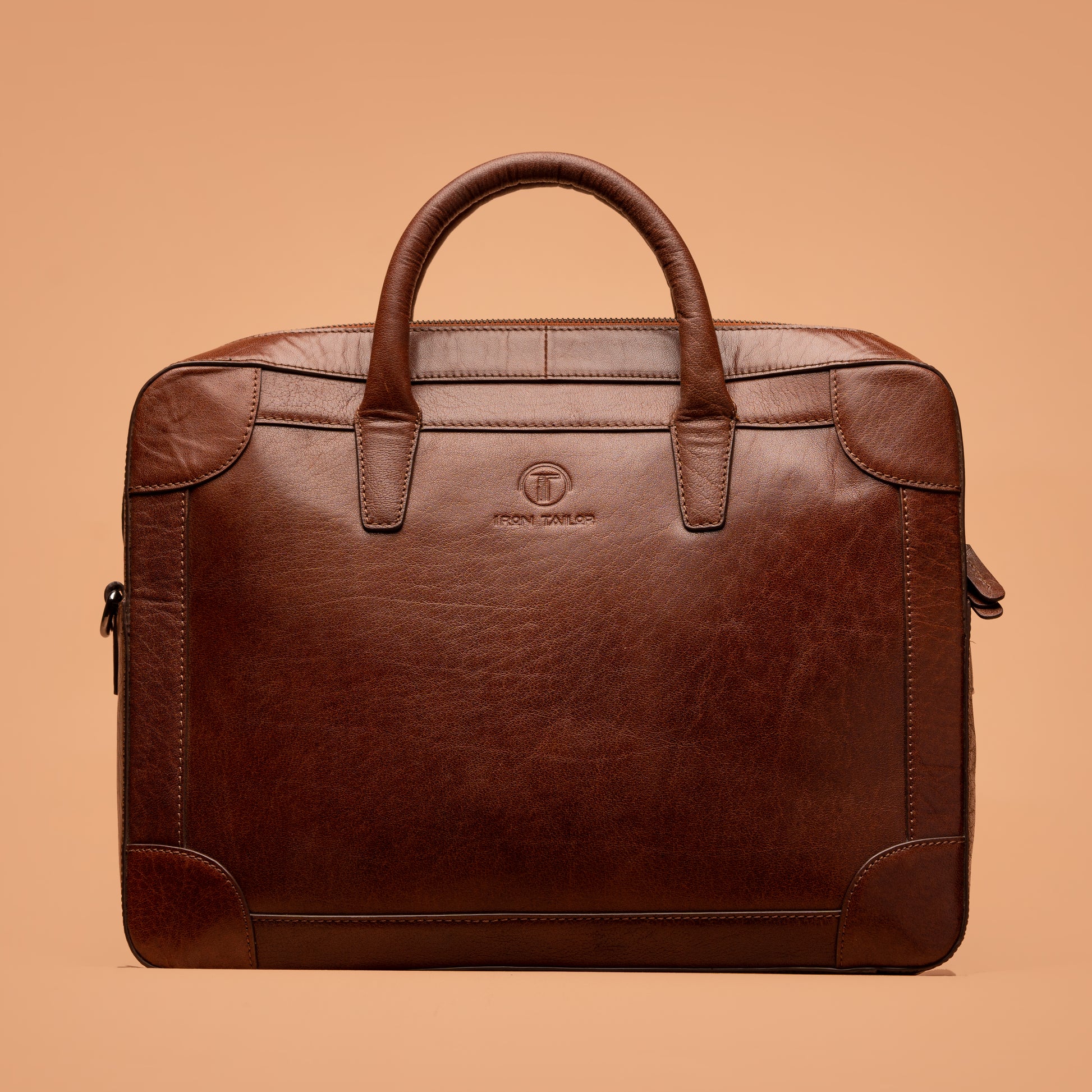 The Urban Vault Briefcase – Leather Briefcase For Men | Iron Tailor