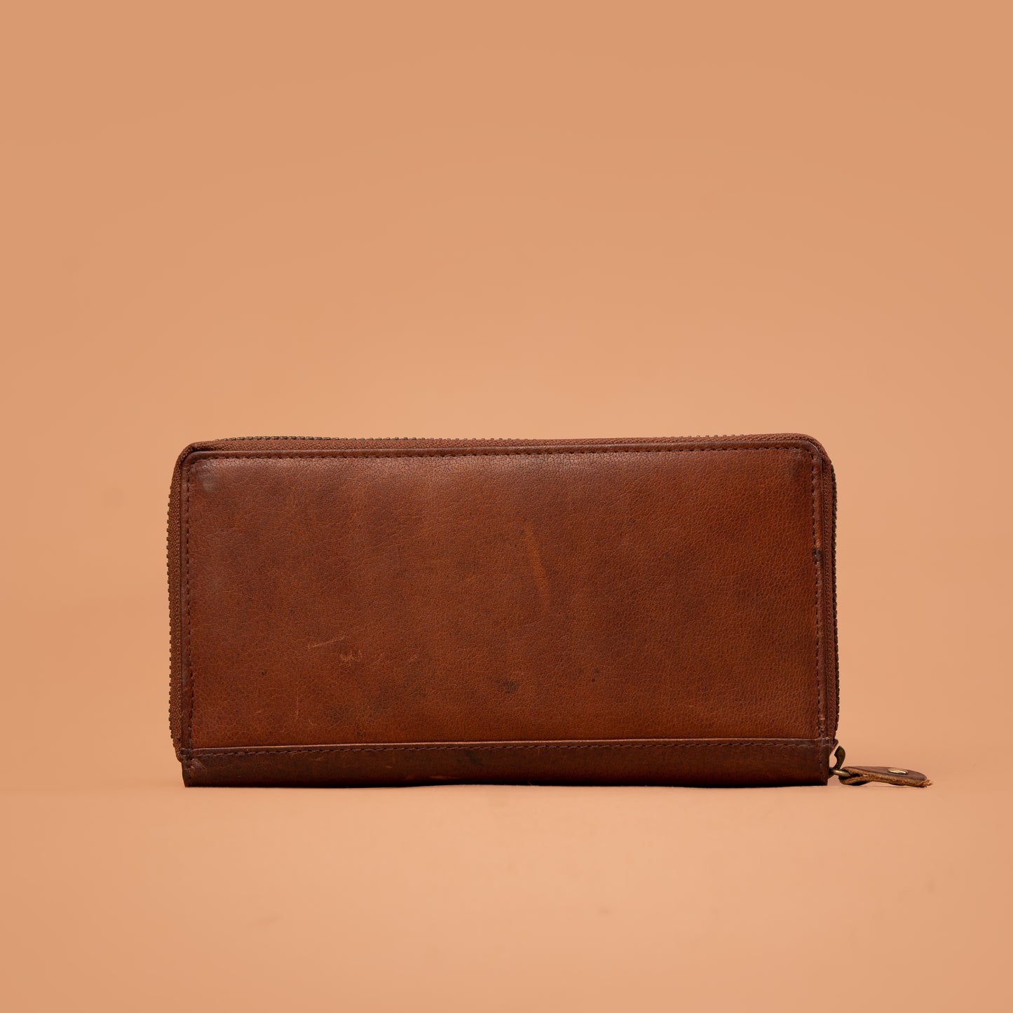 Wallets for Women – Single Zip Genuine Leather Cash Wallet – Iron Tailor