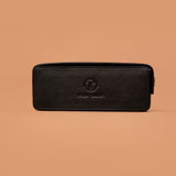 Sunglass Box Case in Black Front View | Iron Tailor