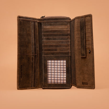Emily Printed Wallet Big – Wallets For Women | Iron Tailor