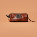 Handcrafted Leather Grooming Kit  - Travel Toiletry & Shaving Organiser | Iron Tailor
