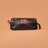 Handcrafted Leather Grooming Kit - Shaving & Travel Organiser for Unisex | Iron Tailor