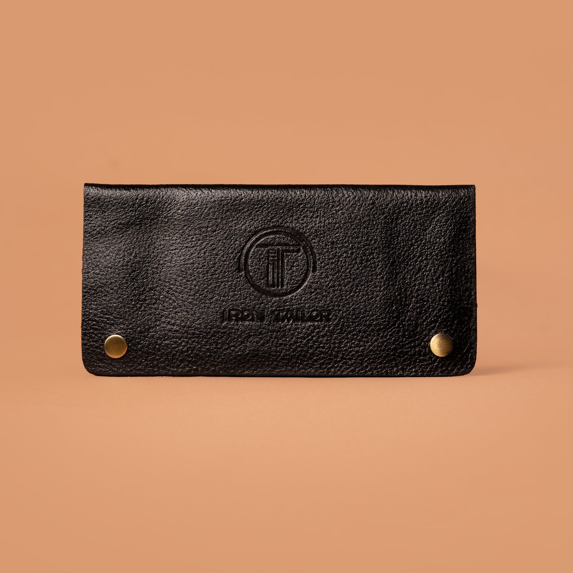 Genuine Leather Ladies Cash Wallet in Black – Wallets For Women | Iron Tailor