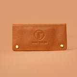 Genuine Leather Ladies Cash Wallet in Tan – Wallets For Women | Iron Tailor