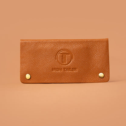 Genuine Leather Ladies Cash Wallet in Tan – Wallets For Women | Iron Tailor