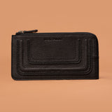 Black Arc Wallet – Leather Wallets For Women | Iron Tailor
