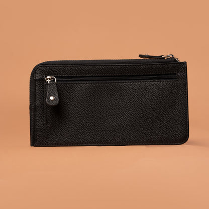 Black Arc Wallet – Leather Wallets For Women | Iron Tailor