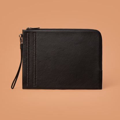 Braided Laptop Sleeve – Black Laptop Cover | Iron Tailor