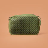 Adore Vixen Sling Bag in Green – Leather Sling Bags For Ladies | Iron Tailor