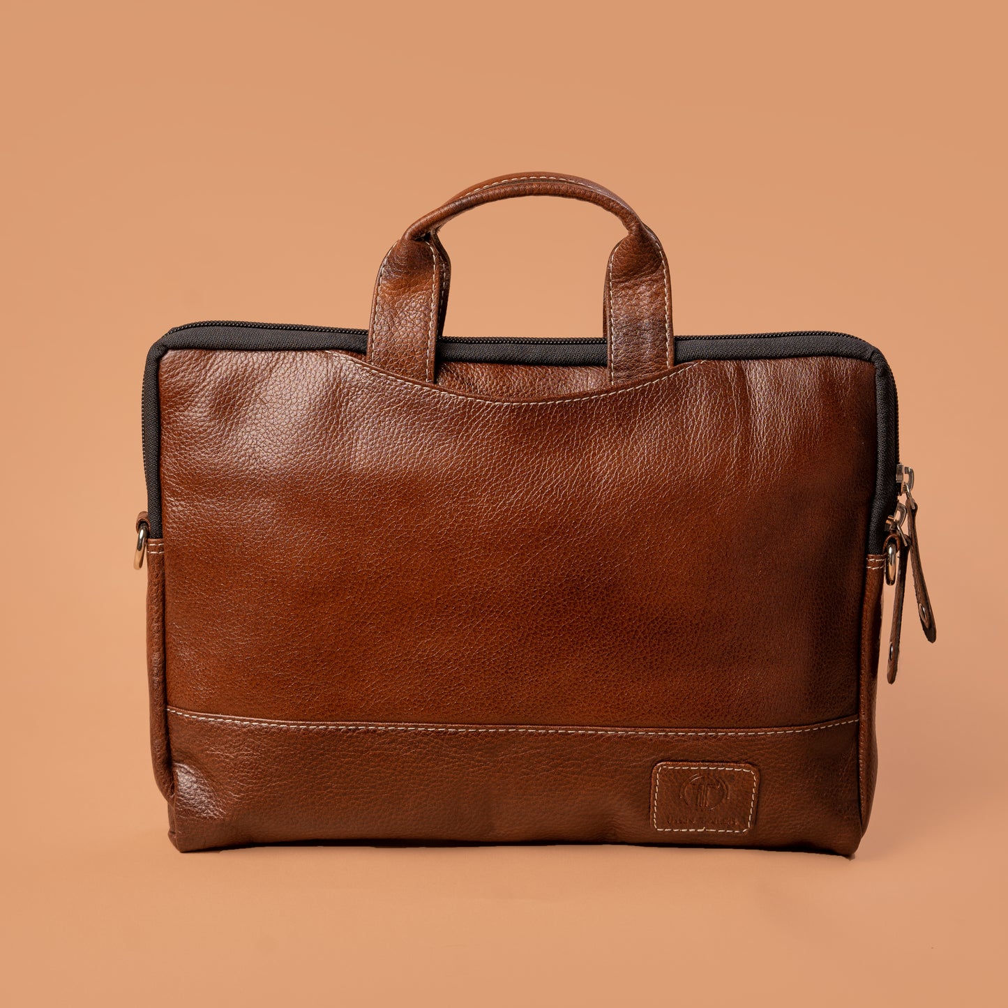 MacBook Bag Brown – Macbook Leather Bag | Iron Tailor