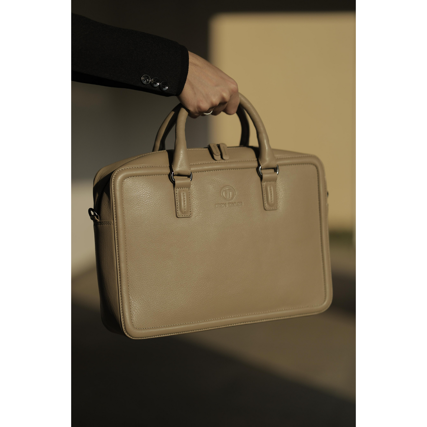 Leather Briefcase | Iron Tailor