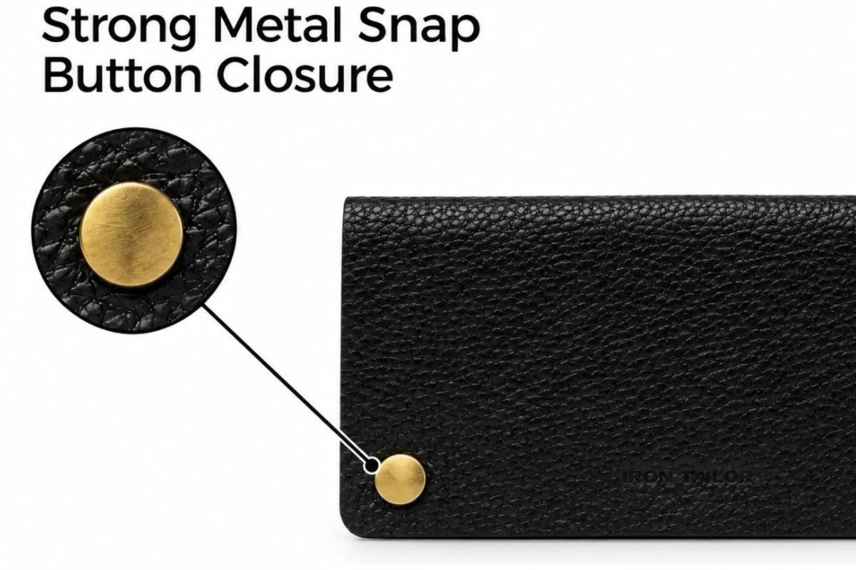 Strong Metal Snap Button Closure