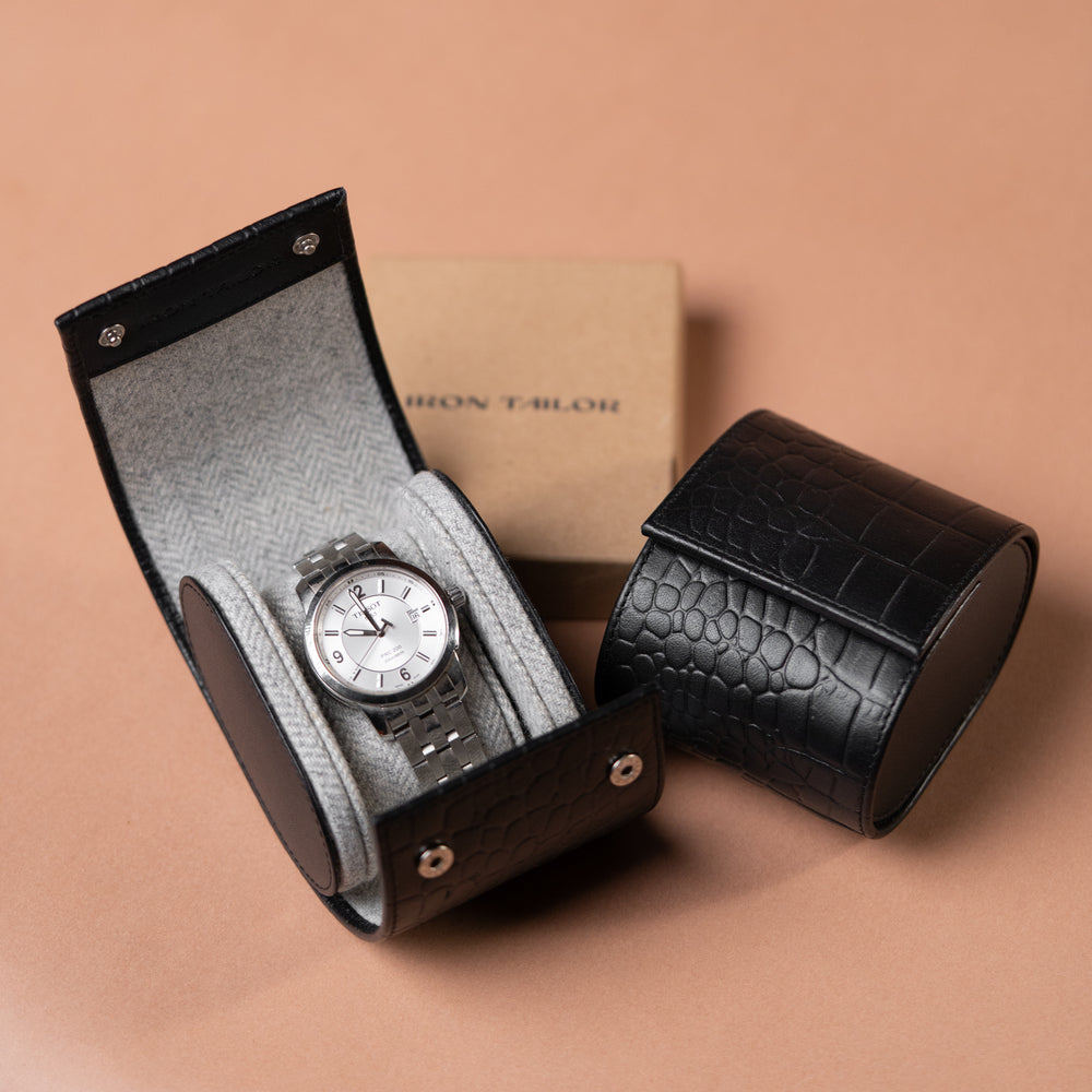 Timevault Watch Case Combo with Luxury Watch Storage | Iron Tailor
